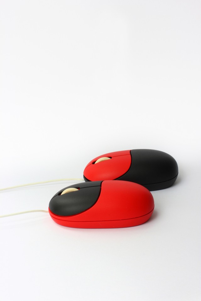 Faire Computermaus aus Biowerkstoff